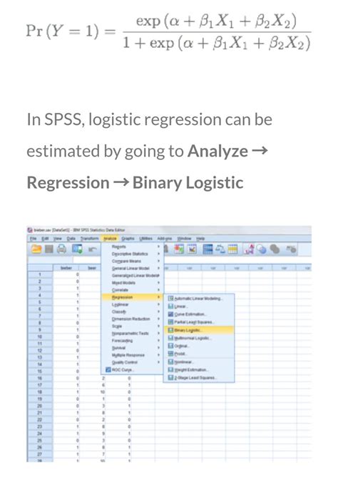 odds ratio logistic regression spss|How to Perform Logistic Regression in SPSS .